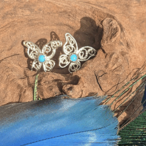 Clous d'oreille Papillon - la joie tient parfois dans un battement d'ailes