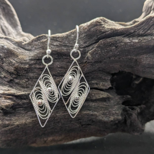 Boucles d'oreilles Cerf Volant - pour danser dans les tempêtes