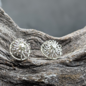 Clous d'oreilles "Anémones" - Un souffle d'altitude