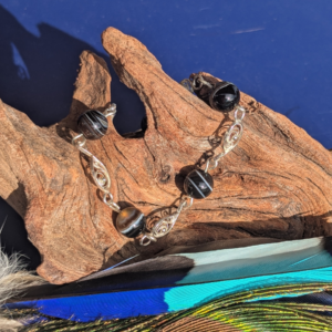 Bracelet "Gouttes et bulles" - Entre rêve et ancrage